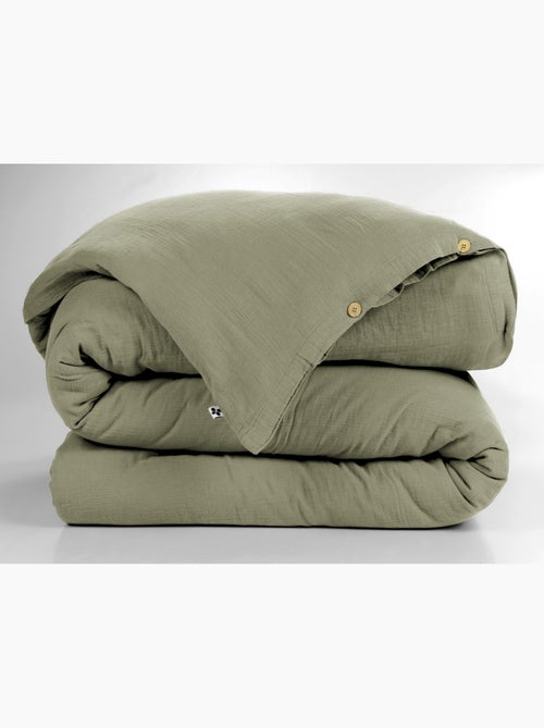 Housse de couette king size - double gaze - mila - Kiabi Housse de couette king size - double gaze - mila - Kiabi