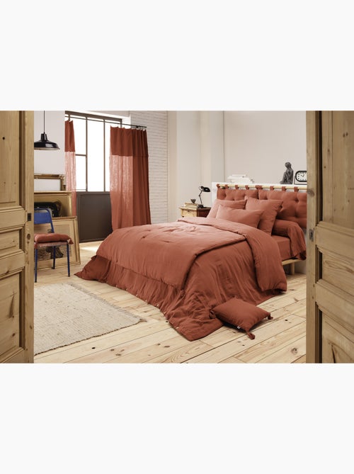 Housse de couette king size - double gaze - mila - Kiabi Housse de couette king size - double gaze - mila - Kiabi