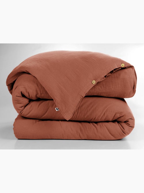 Housse de couette king size - double gaze - mila - Kiabi Housse de couette king size - double gaze - mila - Kiabi