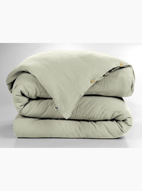 Housse de couette king size - double gaze - mila - Kiabi Housse de couette king size - double gaze - mila - Kiabi