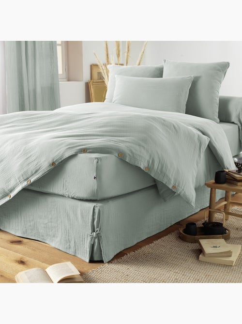 Housse de couette king size - double gaze - mila - Kiabi Housse de couette king size - double gaze - mila - Kiabi