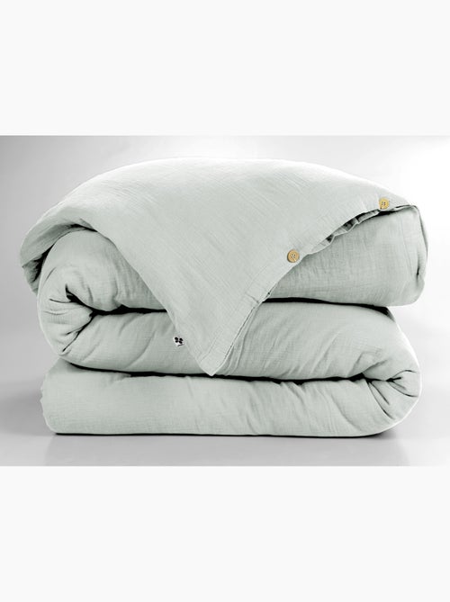 Housse de couette king size - double gaze - mila - Kiabi Housse de couette king size - double gaze - mila - Kiabi