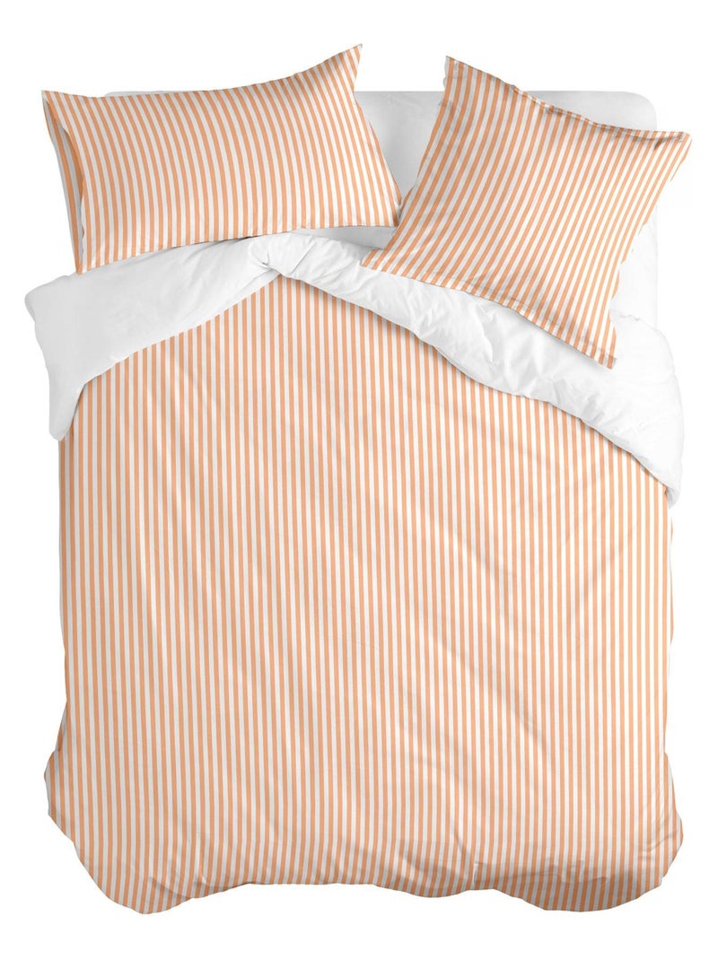 Housse de couette Layering "Happyfriday" Orange - Kiabi