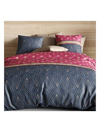 Housse de couette Lily + taie(s) 100% coton 57 fils