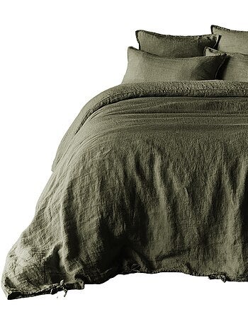 Housse de couette Lin lave Collection Soline