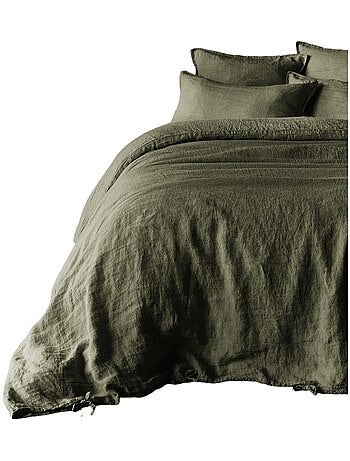 Housse de couette Lin lave Collection Soline