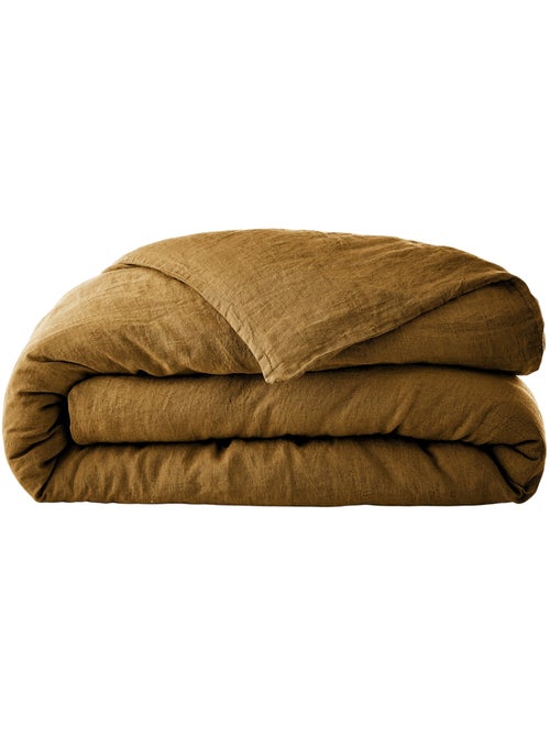 Housse de couette Lin lave Collection Soline - Kiabi Housse de couette Lin lave Collection Soline - Kiabi
