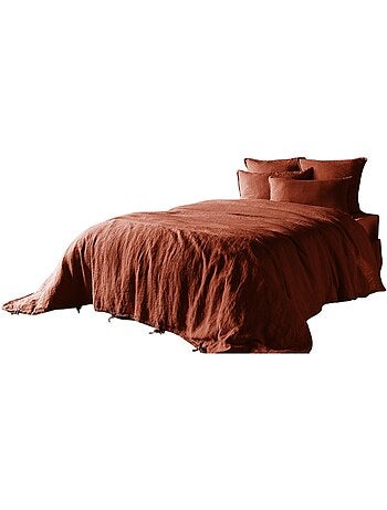 Housse de couette Lin lave Collection Soline