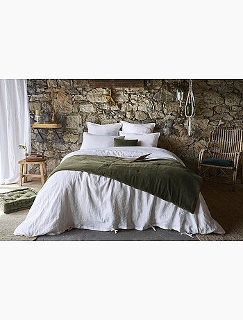 Housse de couette Lin lave Collection Soline