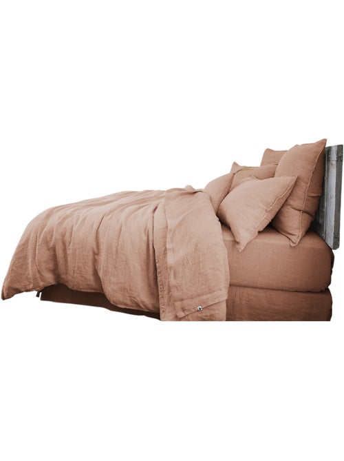 Housse de couette Lin lave Collection Soline - Kiabi Housse de couette Lin lave Collection Soline - Kiabi
