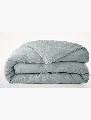 Housse de Couette – Lin Lavé Français Luxe - Ouverture À Nouettes - Soline