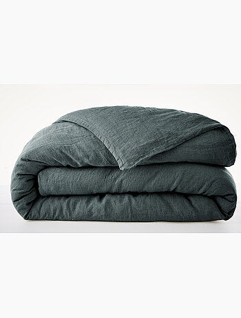Housse de Couette – Lin Lavé Français Luxe - Ouverture À Nouettes - Soline