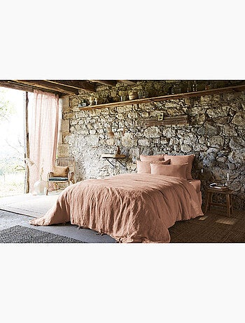 Housse de Couette – Lin Lavé Français Luxe - Ouverture À Nouettes - Soline