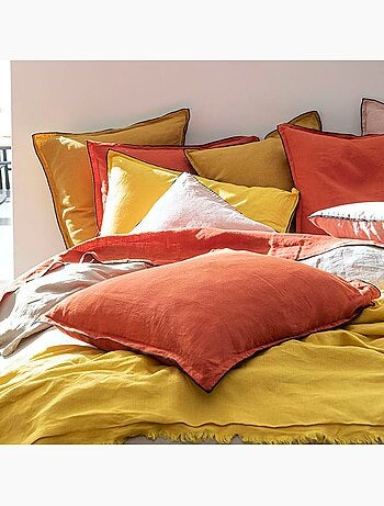 Housse de couette lin signature