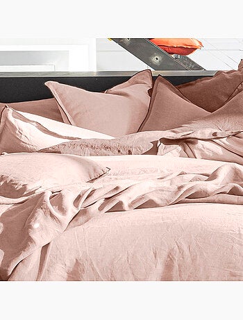 Housse de couette lin signature