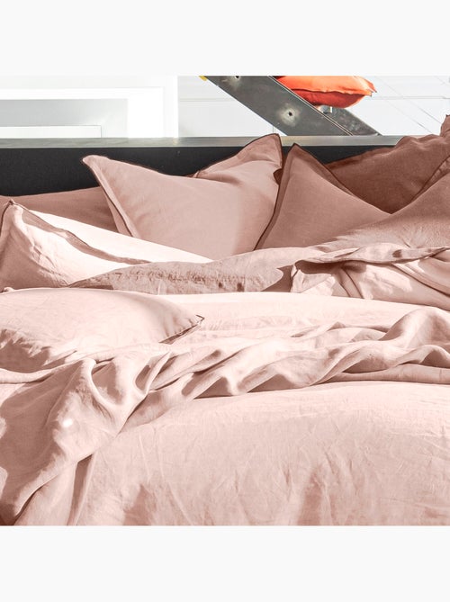 Housse de couette lin signature - Kiabi