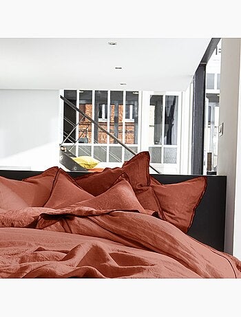 Housse de couette 100 % lin signature
