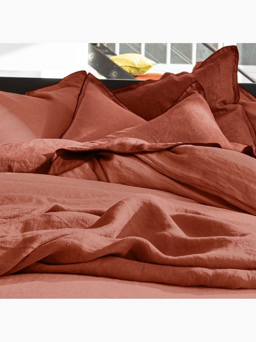 Housse de couette lin signature - Kiabi