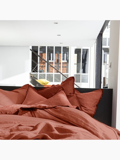 Housse de couette lin signature - Kiabi