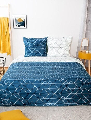 Housse de couette List + taie(s) microfibre