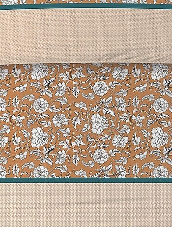 Housse de couette Loni + taie(s) coton 57 fils