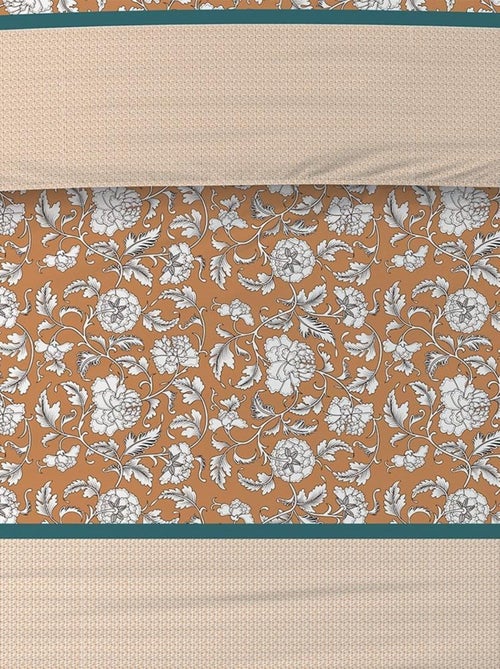 Housse de couette  Loni + taie(s) coton 57 fils - Kiabi