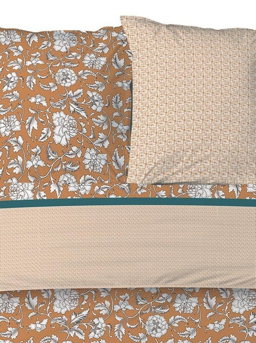 Housse de couette  Loni + taie(s) coton 57 fils - Kiabi