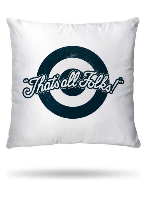 Housse de couette Looney Tunes Bugs Bunny Thats all Folks 200x200 cm - 100% Coton - Kiabi