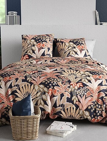 Housse de couette LOUISIANE + 2 taies coton 57 fils
