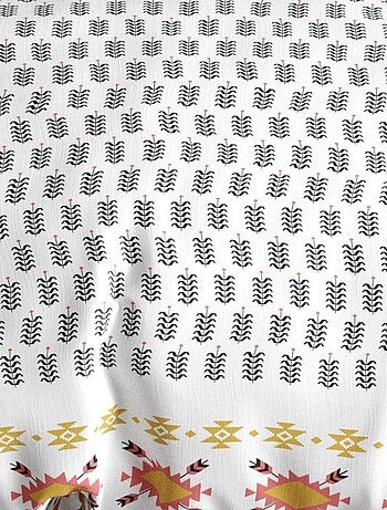Housse de couette LOYA + 2 taies coton 57 fils