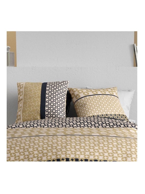 Housse de couette LUXORE + 2 taies coton 57 fils - Kiabi