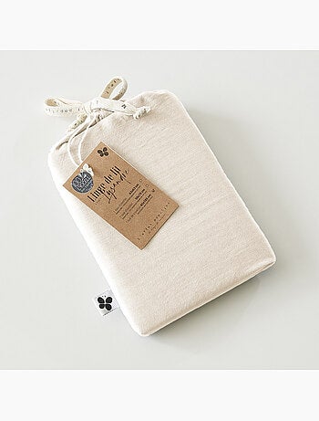 Housse de couette – Lyocell uni - Finition fermeture éclair - LYSANDRE