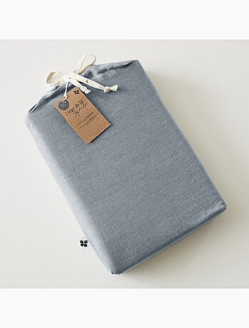 Housse de couette – Lyocell uni - Finition fermeture éclair - LYSANDRE