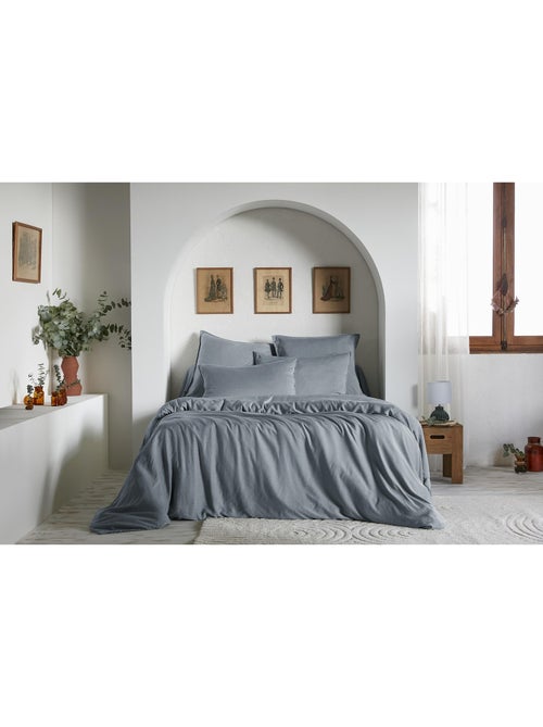 Housse de couette – Lyocell uni - Finition fermeture éclair - LYSANDRE - Kiabi Housse de couette – Lyocell uni - Finition fermeture éclair - LYSANDRE - Kiabi