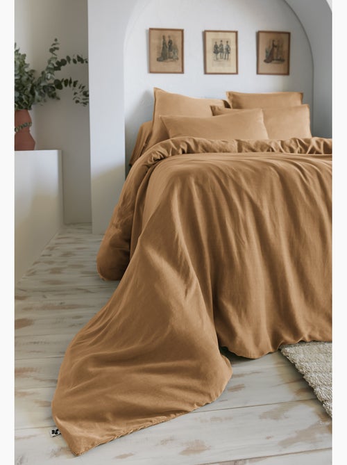 Housse de couette – Lyocell uni - Finition fermeture éclair - LYSANDRE - Kiabi Housse de couette – Lyocell uni - Finition fermeture éclair - LYSANDRE - Kiabi