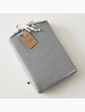 Housse de couette – Lyocell uni - Finition fermeture éclair - LYSANDRE