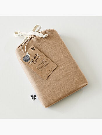 Housse de couette – Lyocell uni - Finition fermeture éclair - LYSANDRE