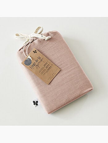 Housse de couette – Lyocell uni - Finition fermeture éclair - LYSANDRE