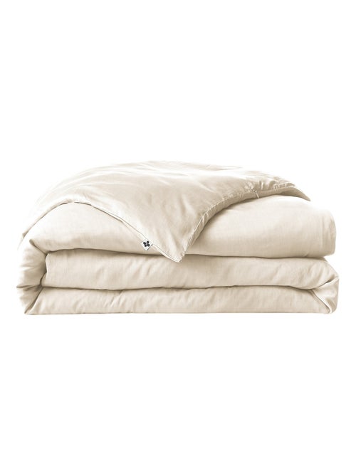 Housse de couette Lyocell uni Collection Lysandre - Kiabi
