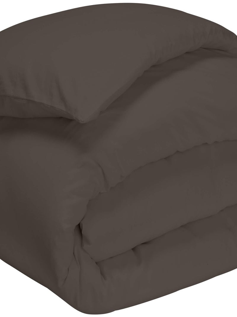 Housse de couette made in France gris anthracite - Kiabi