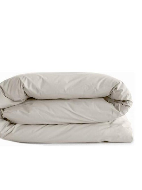 Housse de couette "Manoir" percale pur coton peigné longues fibres 80 fils/cm² Vent du sud - Kiabi