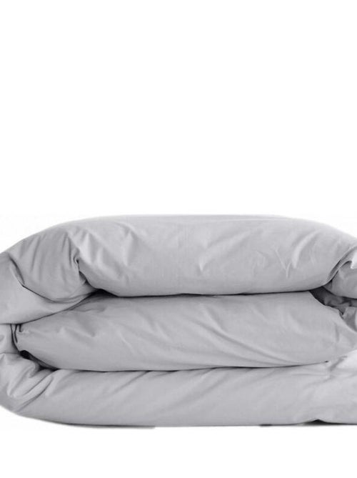Housse de couette "Manoir" percale pur coton peigné longues fibres 80 fils/cm² Vent du sud - Kiabi
