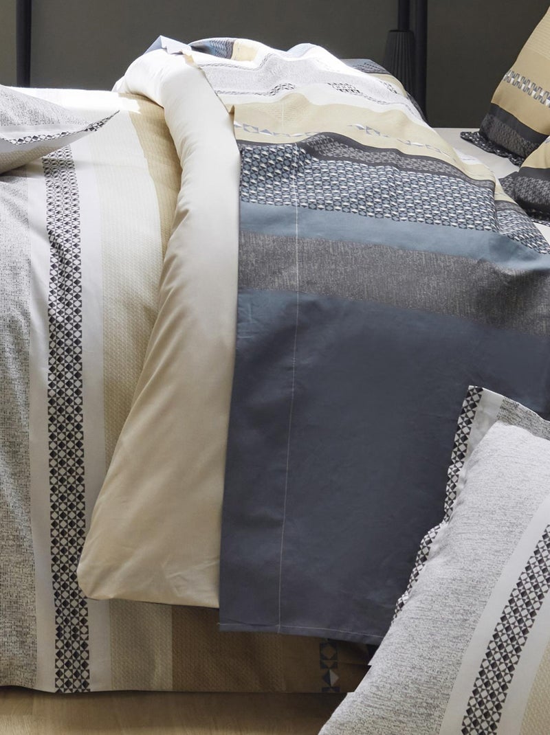 Housse de couette Marlow Beige - Kiabi