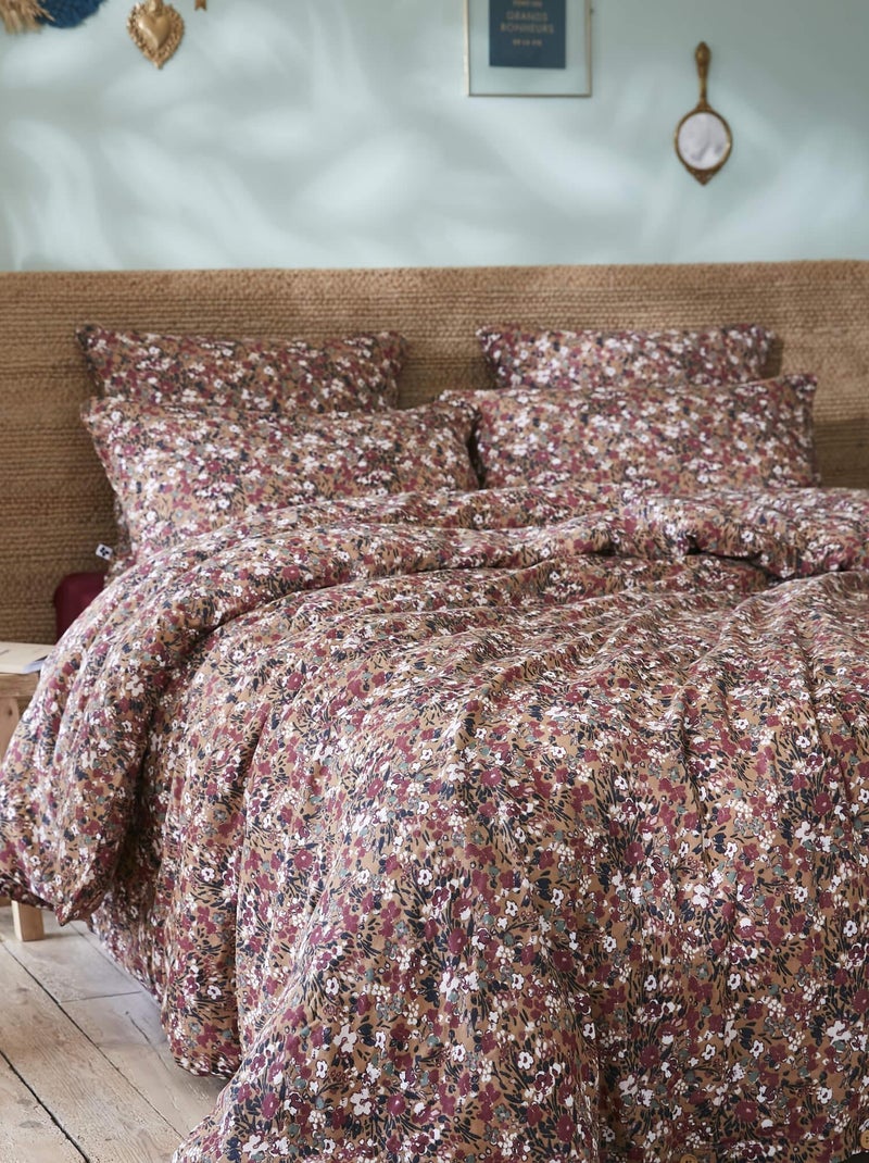 Housse de couette Marron - Kiabi