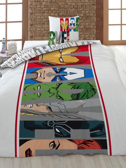 Housse de couette 'marvel' - 140x200 cm - Kiabi Housse de couette 'marvel' - 140x200 cm - Kiabi