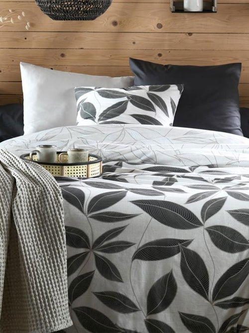 Housse de couette Matisse Naturel en coton percale - Kiabi