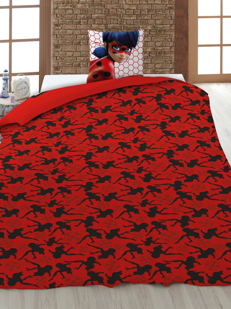 Housse de couette 'Miraculous' Rouge - Kiabi