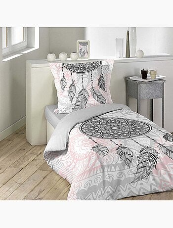 Housse de couette Namaste + taie(s) 100% coton