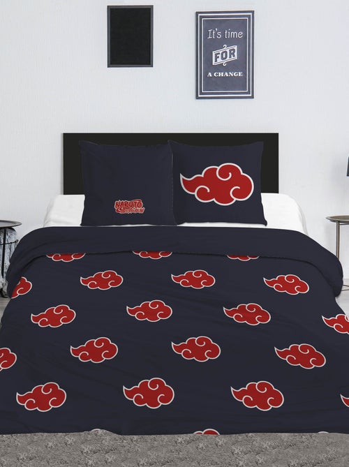 Housse de couette 'Naruto' 240x220 cm avec oreillers - Kiabi