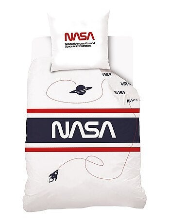 Housse de couette NASA Spaceship 140x200 cm - 100% Coton